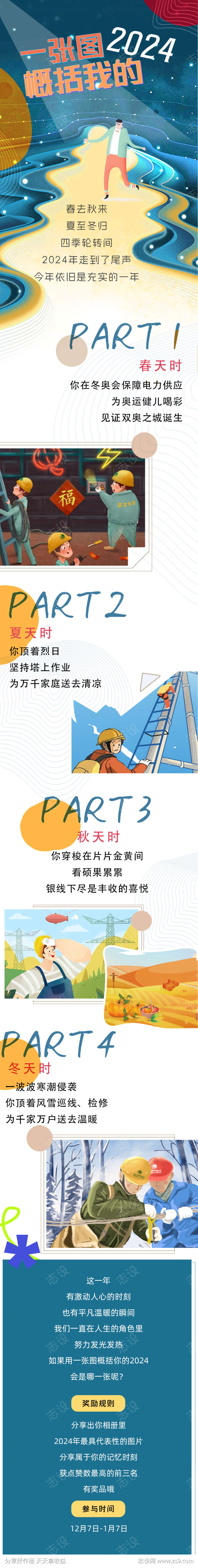 总结我的2024长图电力专题