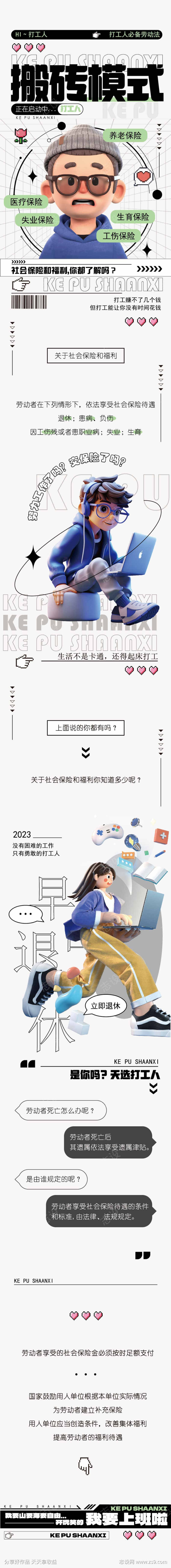 打工人必备劳动法长图文