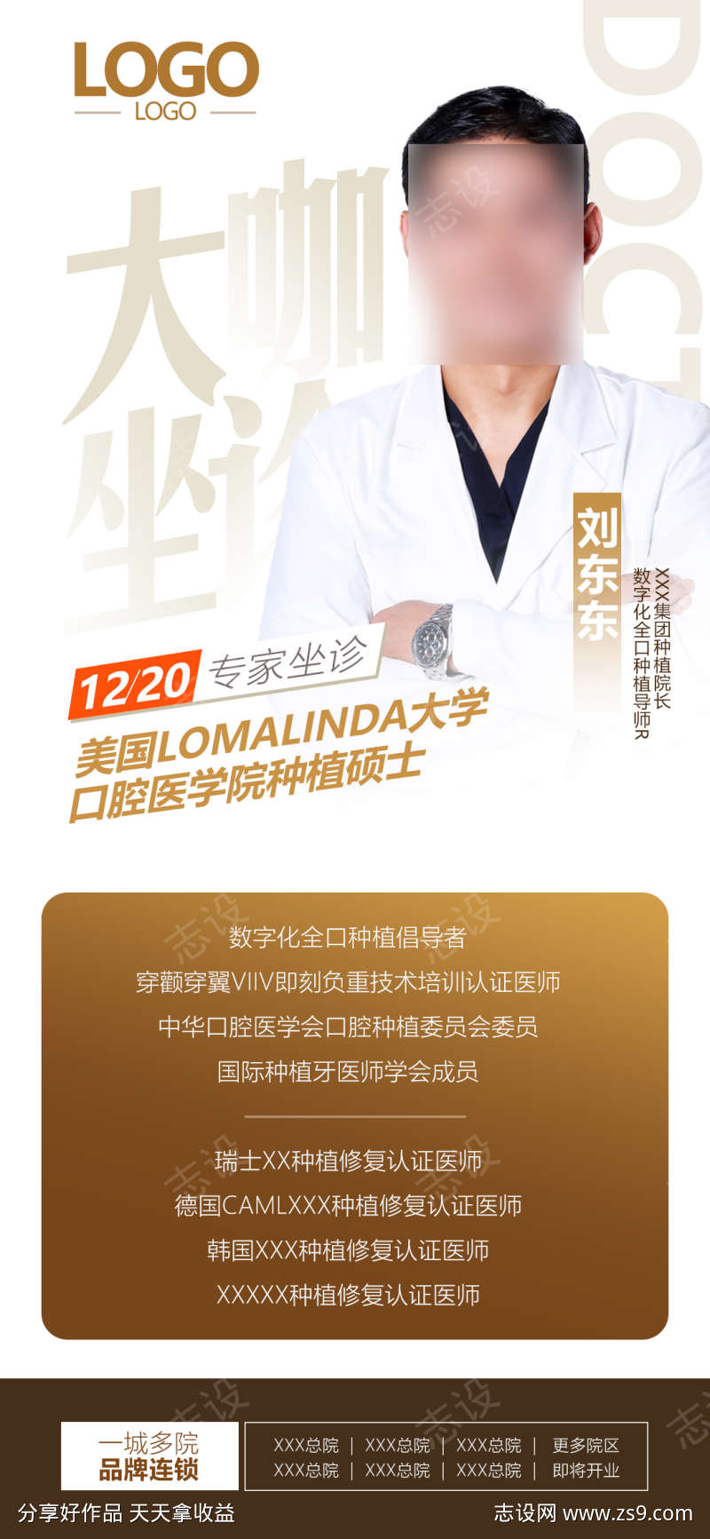 大咖坐诊海报