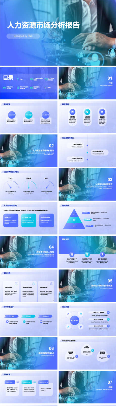 人力资源市场分析报告PPT_源文件下载_1618X6528像素-简约,总结,报告,商,市场分析,市场,人力资源,PPT-作品编号:2024112709305230-志设-zs9.com