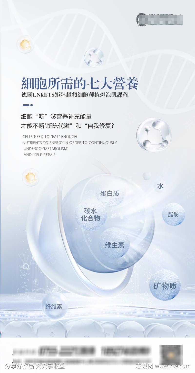 细胞抗衰海报
