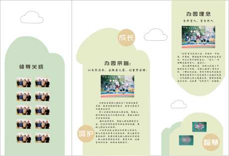 幼儿园莫兰迪色文化墙_源文件下载_CDR格式_4499X3071像素-童年,成长,智慧-作品编号:2024120409116531-志设-zs9.com