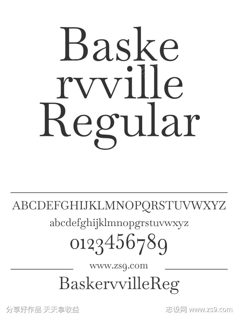 BaskervvilleRegular
