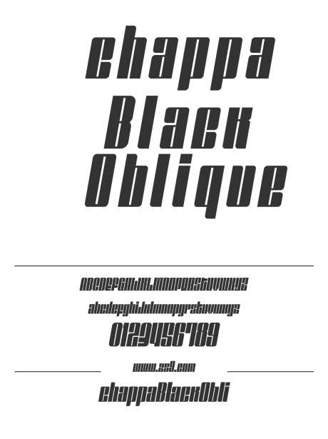 chappaBlackOblique_字体下载_ttf格式_英文_超粗_免费商用-chappa,Black,Oblique-作品编号:2024121109458788-志’设`网