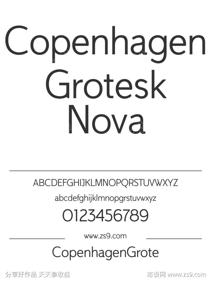 CopenhagenGroteskNovaLight