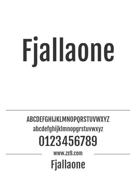 Fjallaone_字体下载_ttf格式_英文_粗_免费商用-Fjallaone,LOGO,标题-作品编号:2024120922153775-志ˆ设ˆ网