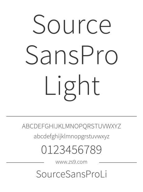 SourceSansProLight_字体下载_otf格式_英文_细_免费商用-Source,Sans,Pro-作品编号:2024120921519182-志ʹ֣֤֚֫֗ׄ设·网