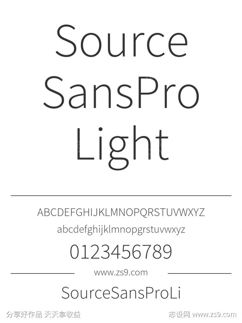 SourceSansProLight