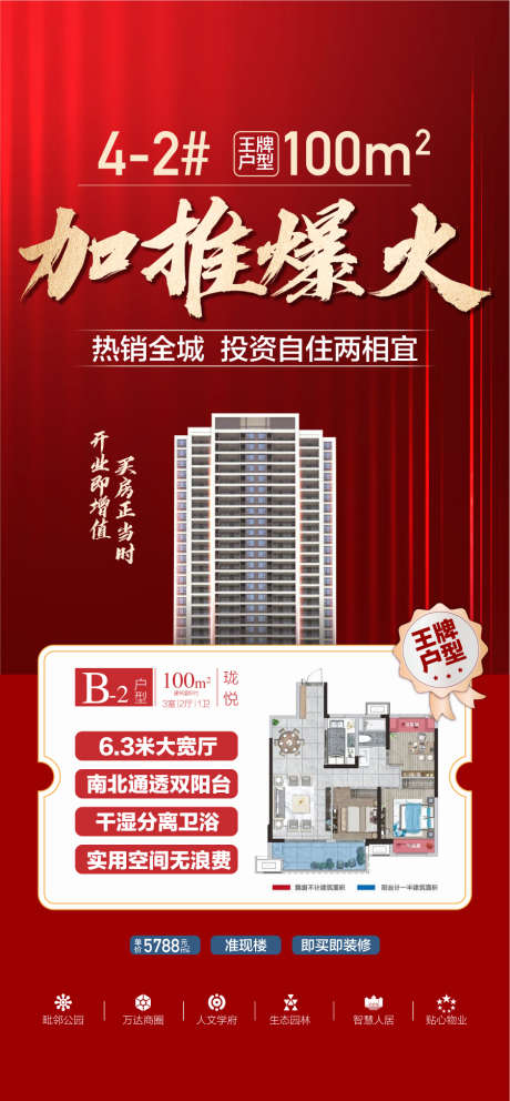 头排江景好房加推爆火投资自住海报_源文件下载_AI格式_900X1941像素-投资,加推,爆火-作品编号:2024120514373057-志设-zs9.com