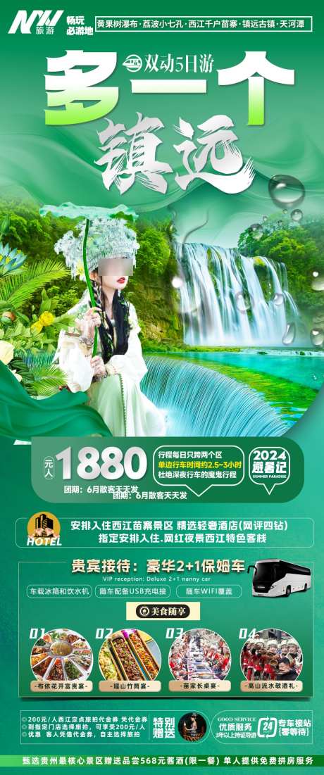多一个镇远_源文件下载_PSD格式_1080X2584像素-民族,小七孔,黄果树,贵州,海报-作品编号:2024120614283292-志设-zs9.com