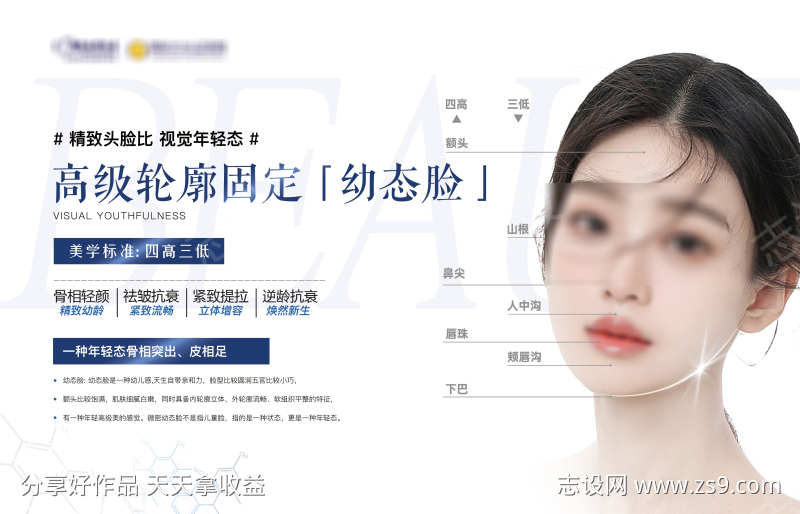 高级轮廓固定幼态脸