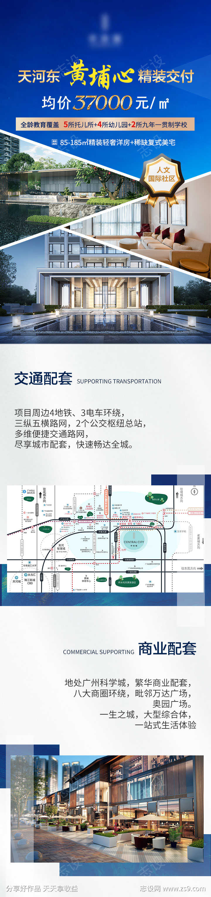 地产落地页长图