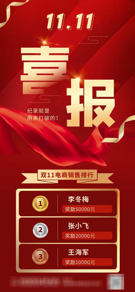 红色喜报海报_源文件下载_PSD格式_1242X2688像素-电商,喜庆,红色-作品编号:2024121114244389-志设-zs9.com