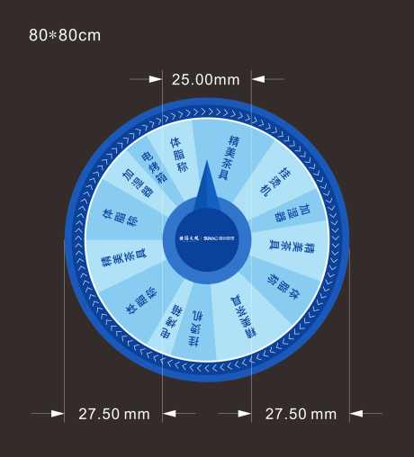房地产活动抽奖转盘模板设计_源文件下载_30格式_2749X3038像素-活动,转盘,模板-作品编号:2024121616029297-志设-zs9.com
