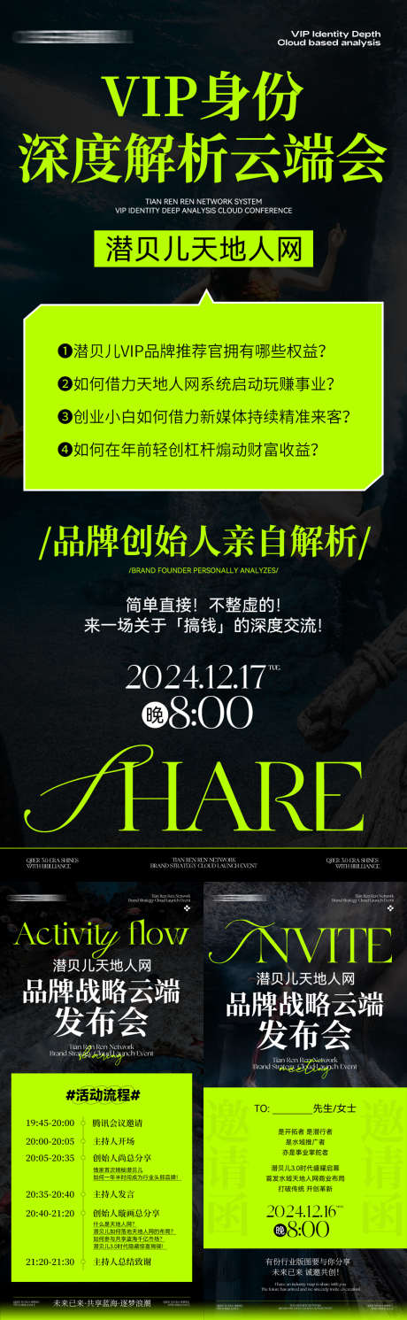 天地人网会议邀请函流程招商海报_源文件下载_PSD格式_1080X3500像素-活动,流程,邀请函-作品编号:2024121814544158-志设-zs9.com