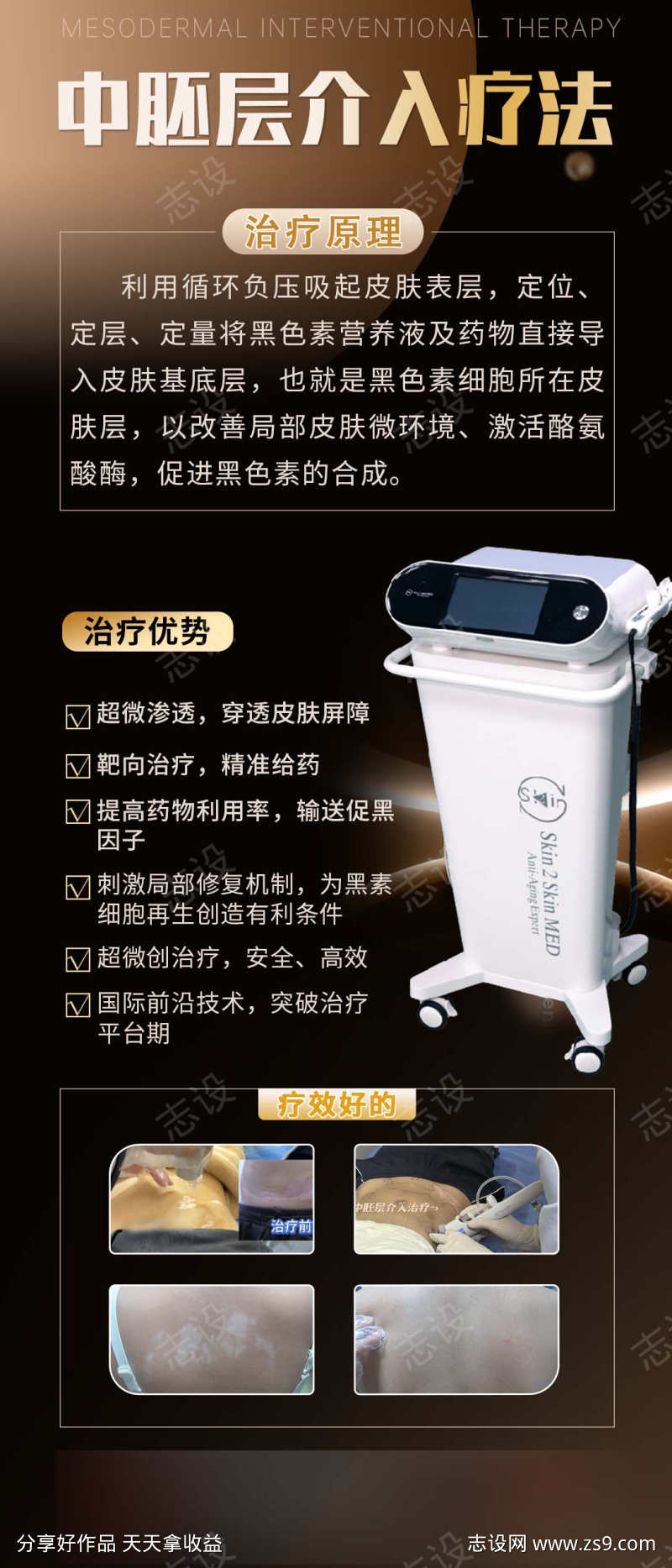黑色科技海报深色仪器机器设备
