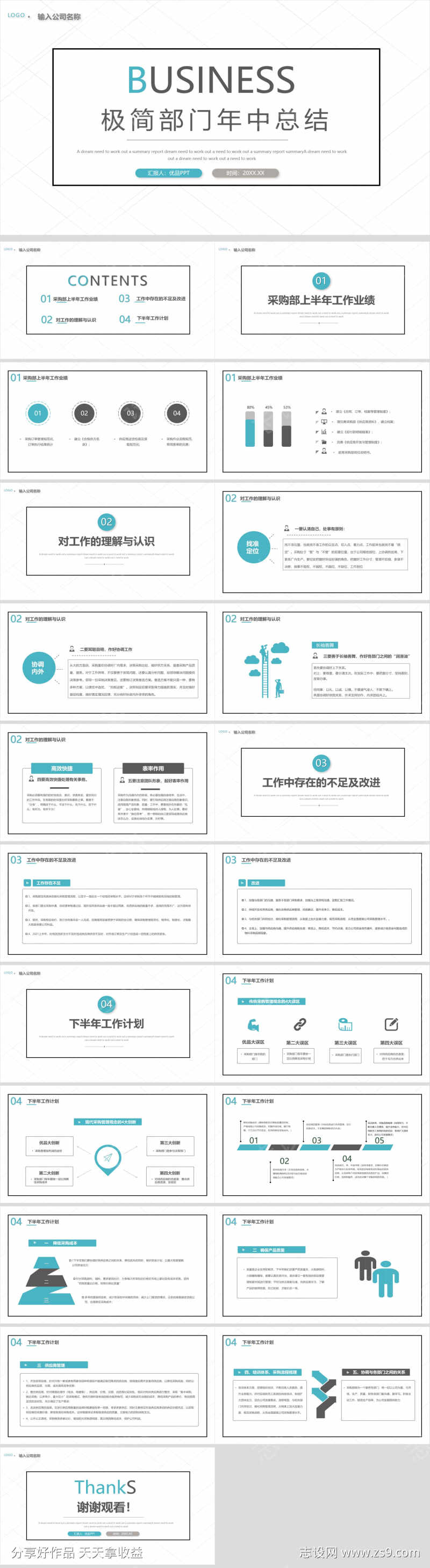 极简部门年中总结