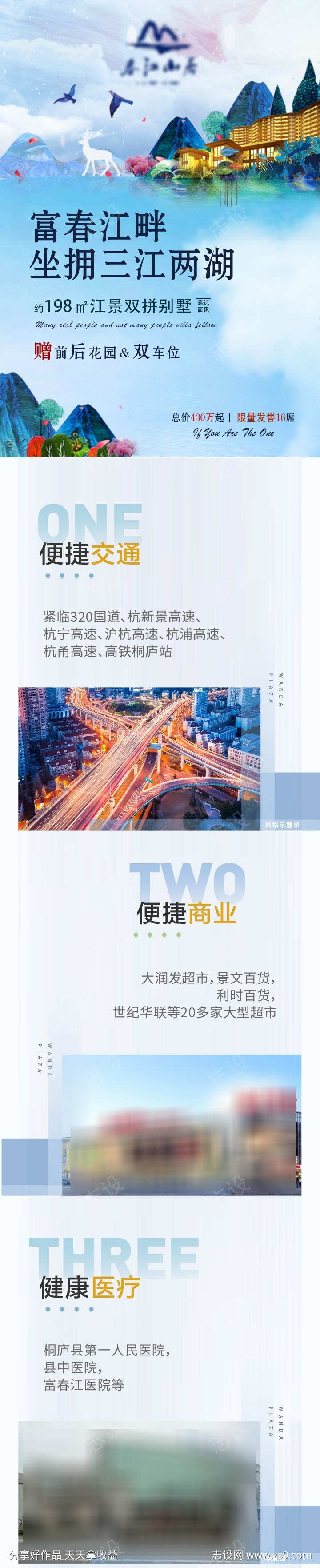 地产推文长图主画面
