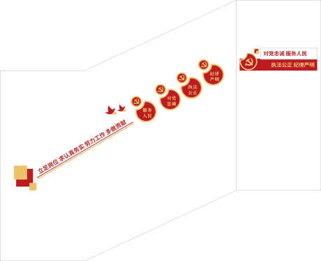 对的忠诚服务人民楼道党建红色文化墙_源文件下载_CDR格式_51002X23931像素-服务,人民,执法-作品编号:2024122709405814-志设-zs9.com