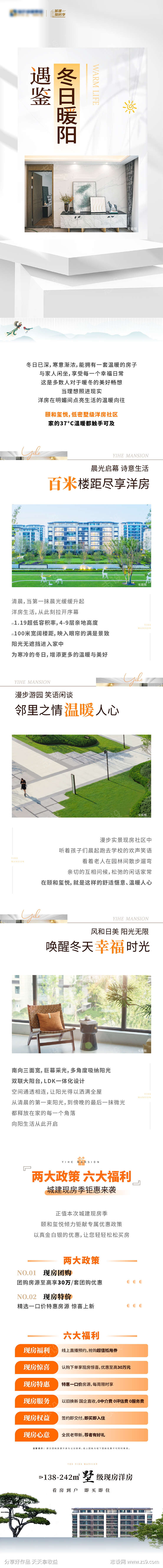 地产洋房价值长图