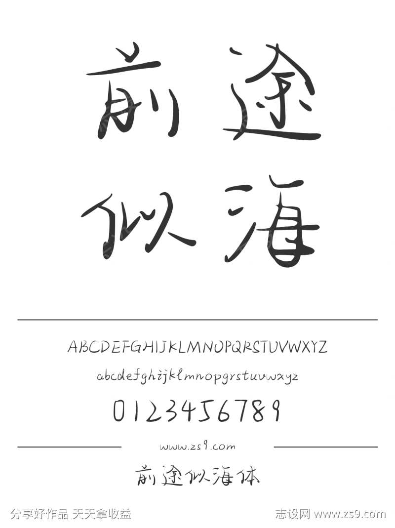 前途似海体
