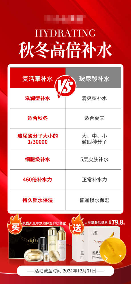 护肤产品成分PK海报_源文件下载_PSD格式_1242X2688像素-化妆品,医美,对比-作品编号:2025010816102290-志设-zs9.com