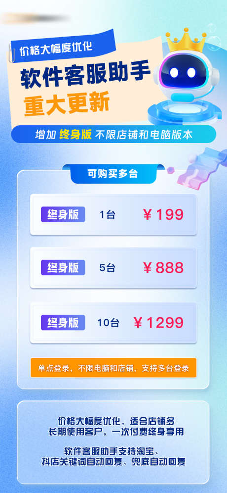 软件促销海报_源文件下载_PSD格式_1242X2688像素-简约,蓝色,促销-作品编号:2025010913589220-志设-zs9.com