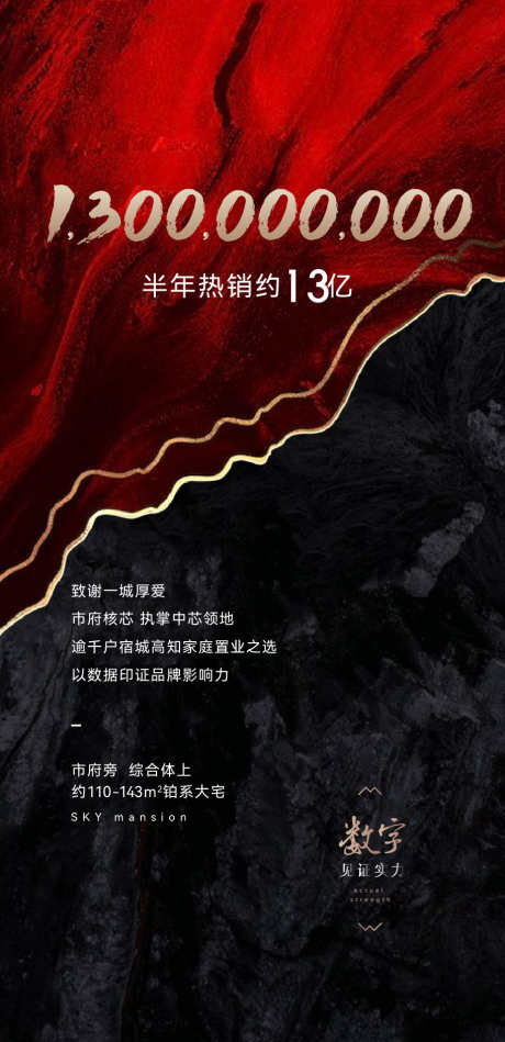 地产高端黑金热销海报_源文件下载_22,23格式_914X1885像素-红盘,品质,海报-作品编号:2025011410491105-志设-zs9.com
