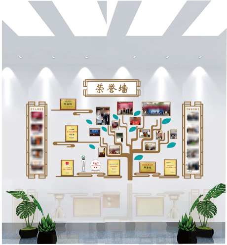金桂工作室荣誉风采文化墙照片墙_源文件下载_CDR格式_4407X4764像素-文化墙,工作室,荣誉-作品编号:2025011616071945-志设-zs9.com