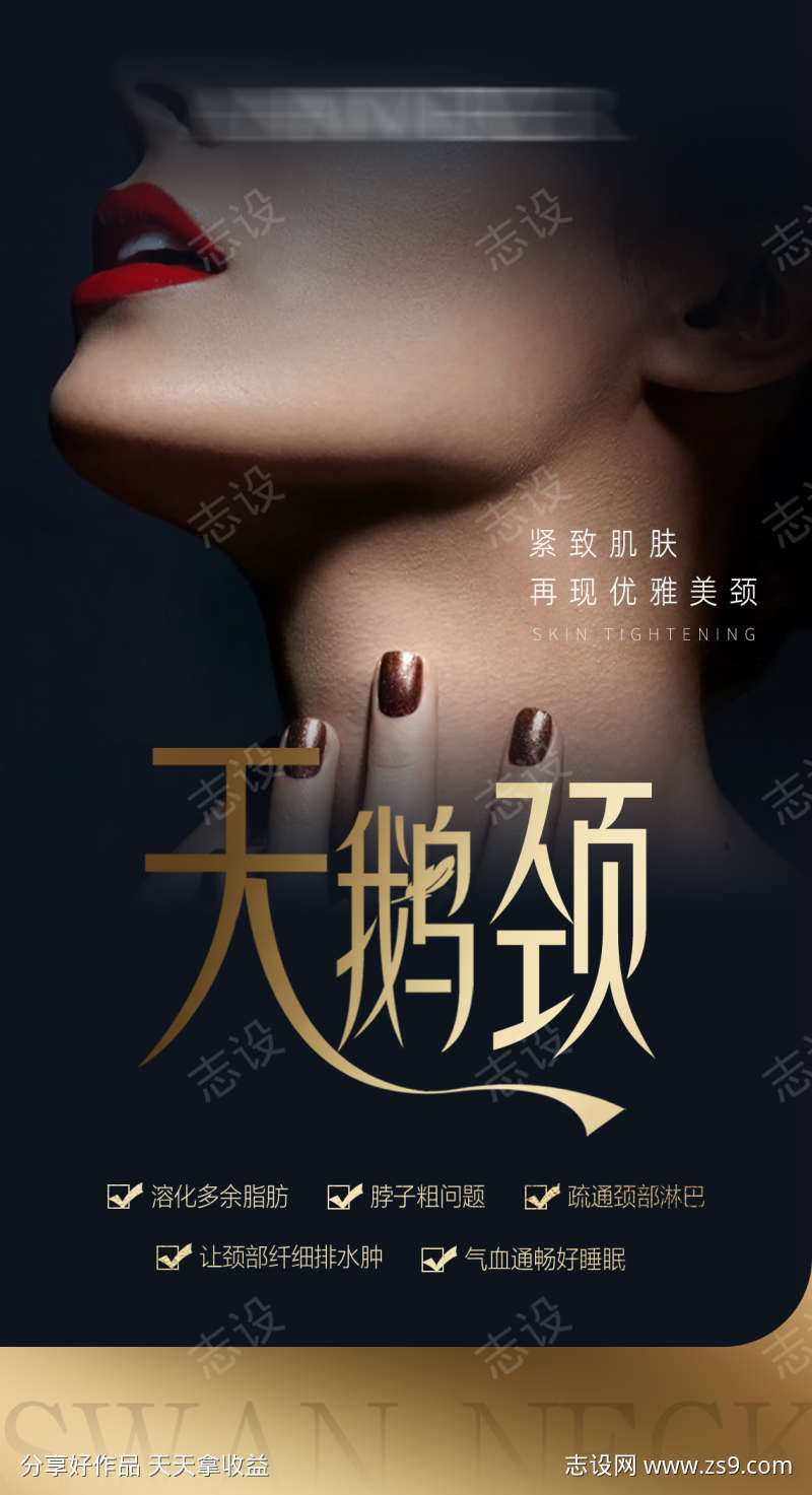 天鹅颈海报