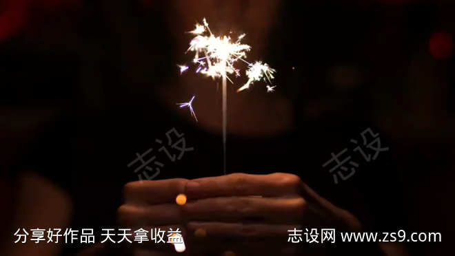 仙女棒空夜晚优美唯美