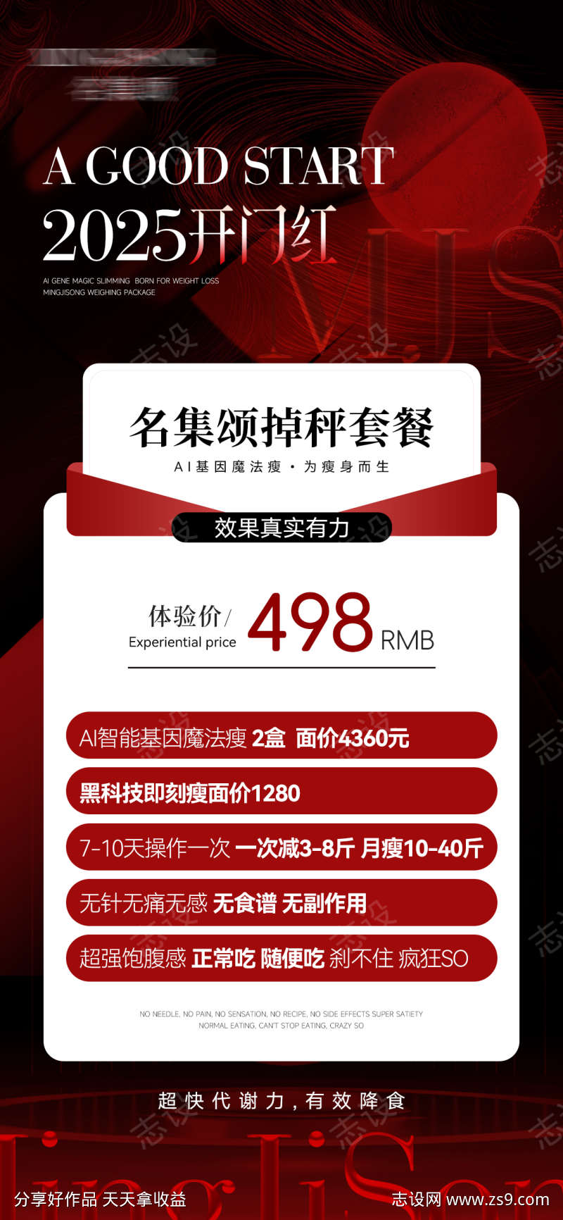 美业开门红活动海报
