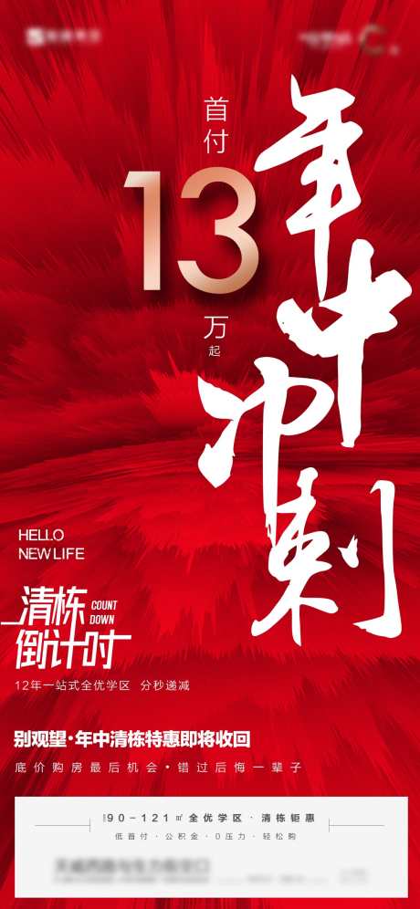 地产年终冲刺海报_源文件下载_PSD格式_1080X2338像素-红色,海报,年终-作品编号:2025012311153896-志设-zs9.com