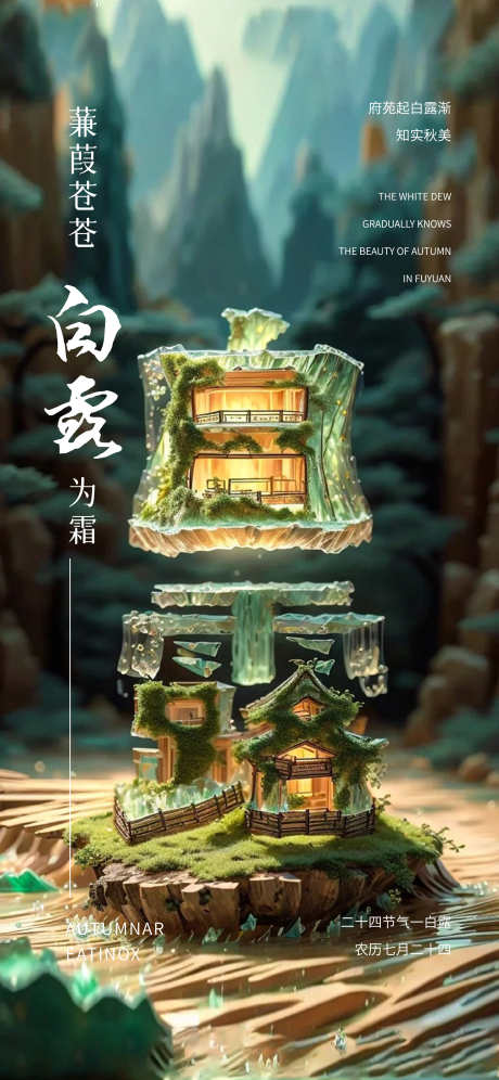 白露节气海报_源文件下载_PSD,AI格式_2250X4871像素-节气,高端,海报-作品编号:2025012513217075-志设-zs9.com
