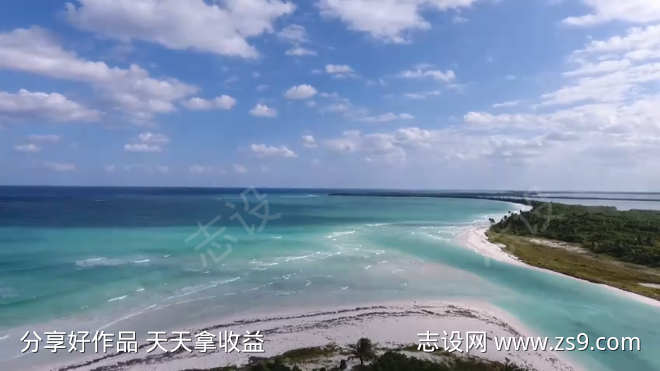 海景海水大海沙滩风景自然