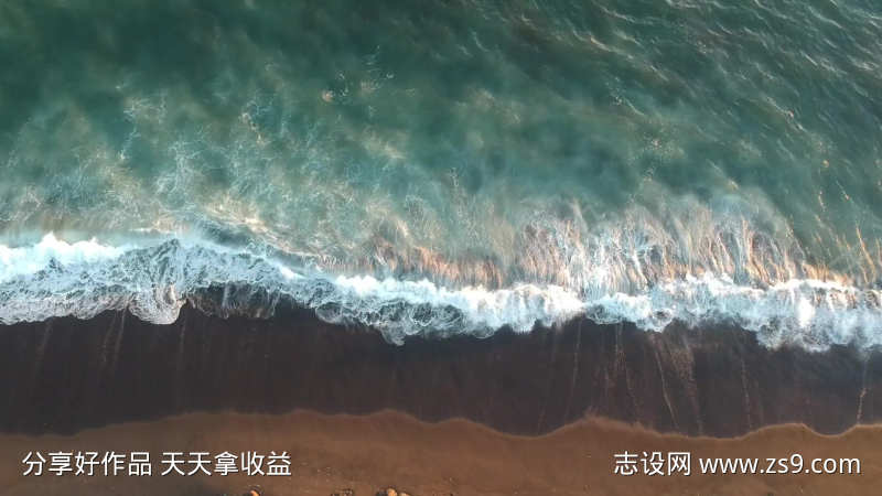 沙滩大海海水海滩海景自然