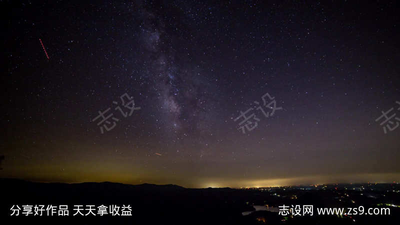 唯美天空星空夜景夜空