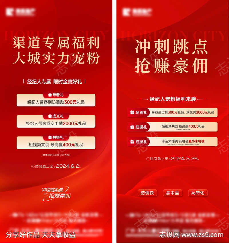 渠道福利经济人海报