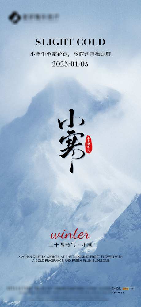小寒节气海报_源文件下载_PSD格式_2000X4328像素-美容,整形,医美-作品编号:2025020714289763-志设-zs9.com