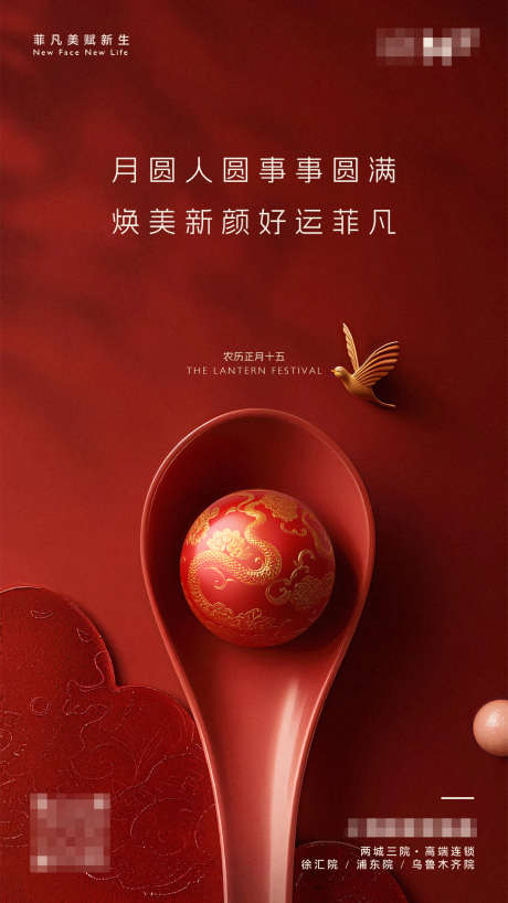 医美节气中国风元宵节海报_源文件下载_PSD格式_1080X1920像素-元宵节,中国风,中式-作品编号:2025020713291683-志设-zs9.com