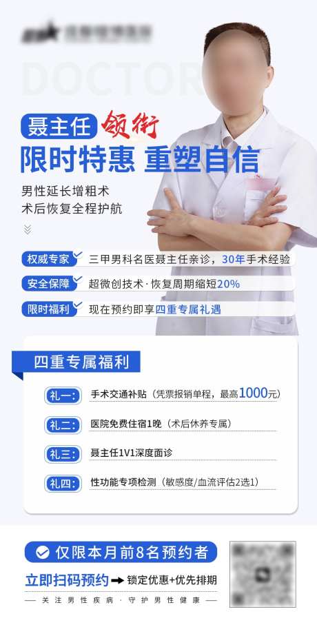 医院专家人物海报优惠活动_源文件下载_PSD格式_1080X2137像素-活动,海报,人物-作品编号:2025020916202553-志设-zs9.com