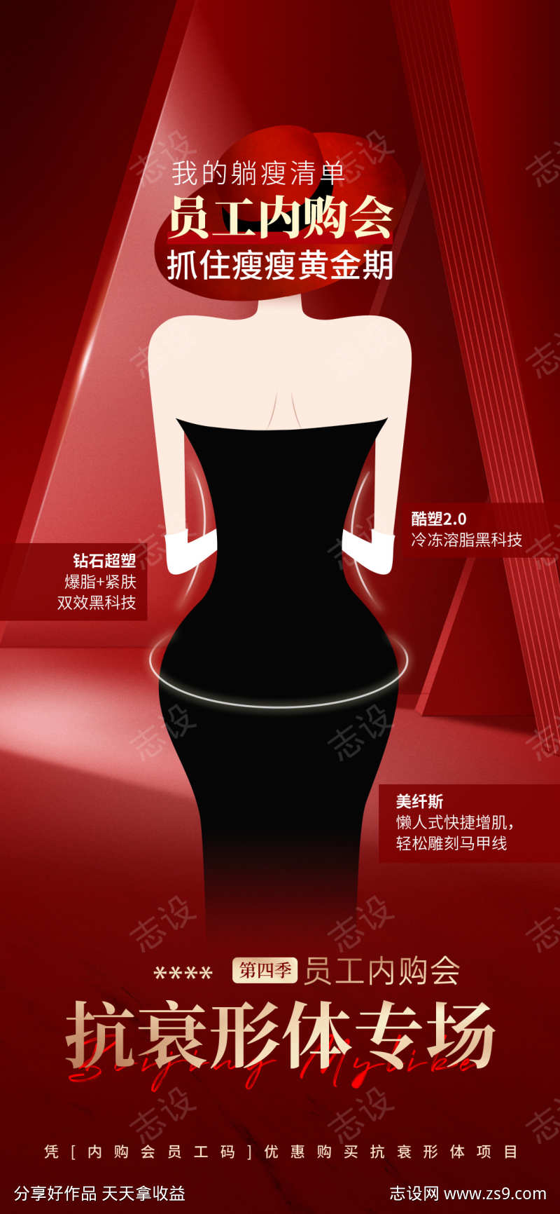 医美瘦身抗衰海报
