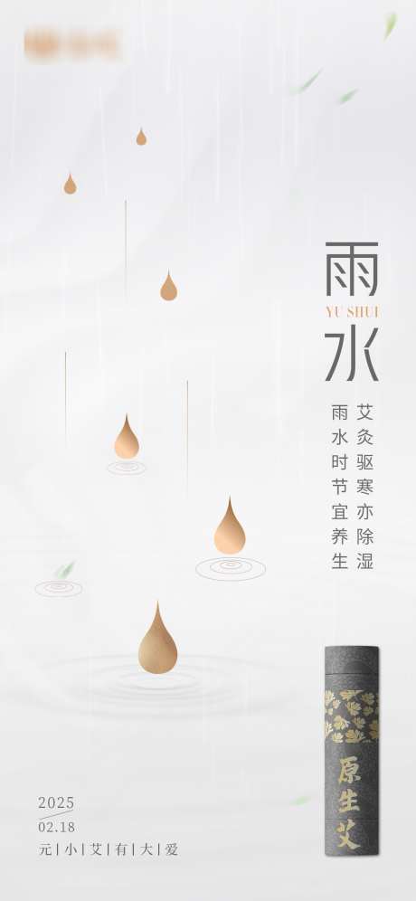 雨水节气艾灸养生海报_源文件下载_PSD格式_1125X2436像素-中医,养生,艾灸-作品编号:2025021117212597-志设-zs9.com