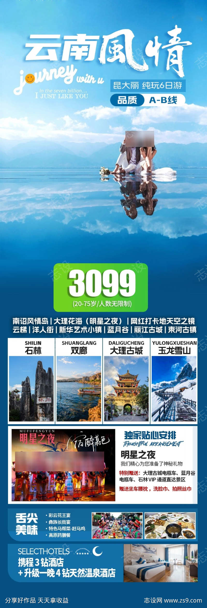 云南旅游海报