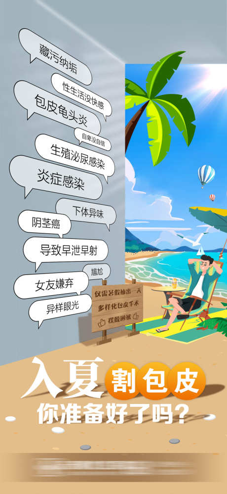 入夏割包皮_源文件下载_PSD格式_1114X2420像素-包皮,科普,医疗-作品编号:2025021217044396-志设-zs9.com