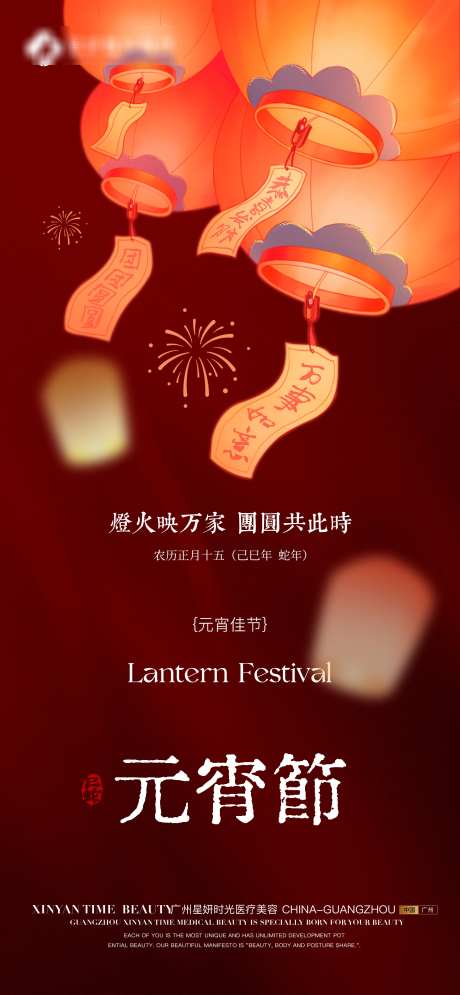 元宵节海报_源文件下载_PSD格式_2000X4324像素-汤圆,整形,医美-作品编号:2025021311023381-志设-zs9.com