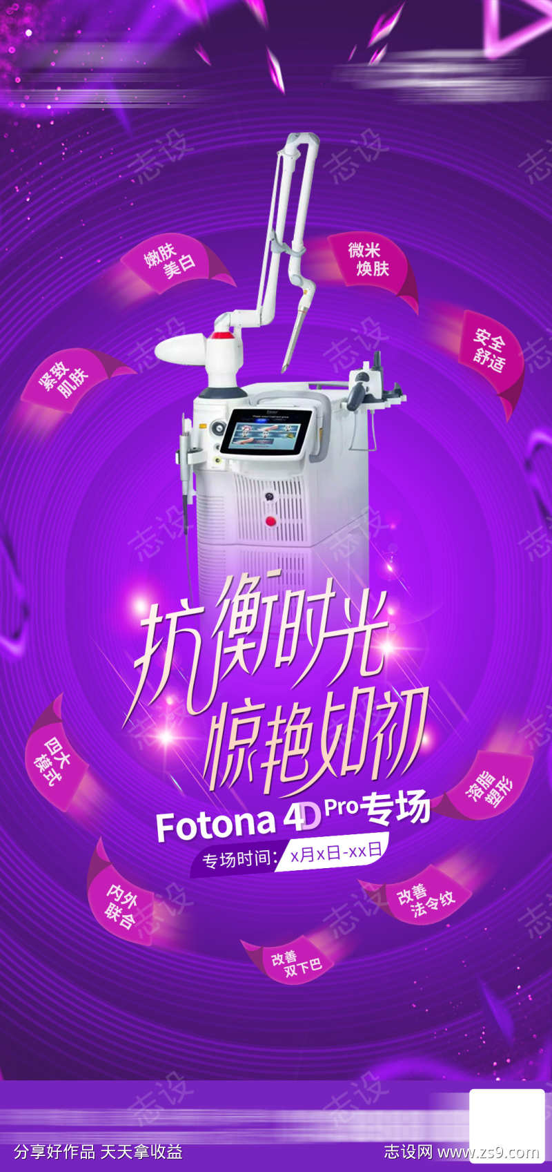 fotona4dpro抗衰海报