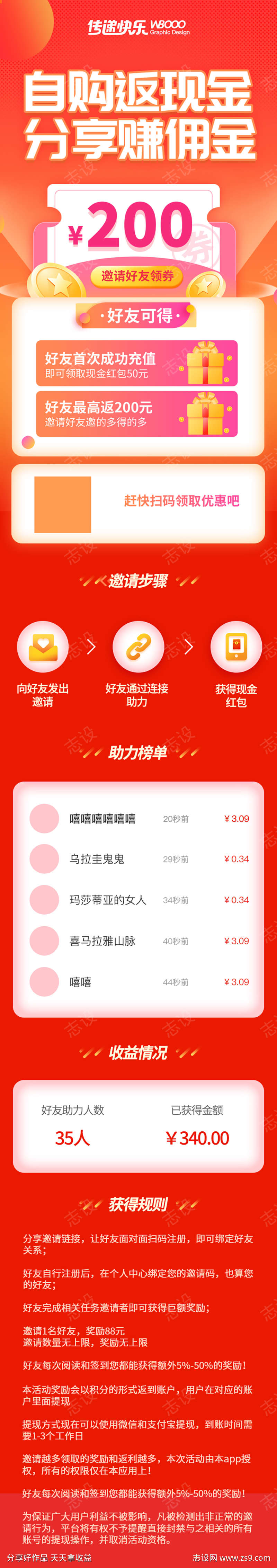 小程序分享助力H5