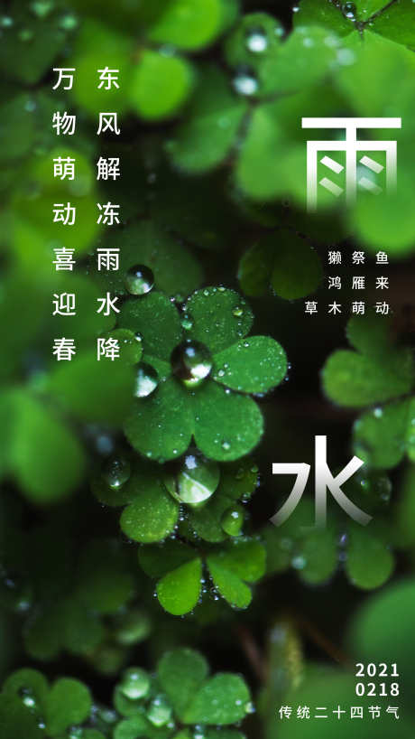 24节气之雨水_源文件下载_PSD格式_2484X4419像素-插画,荷叶,露水-作品编号:2025021510178185-志设-zs9.com
