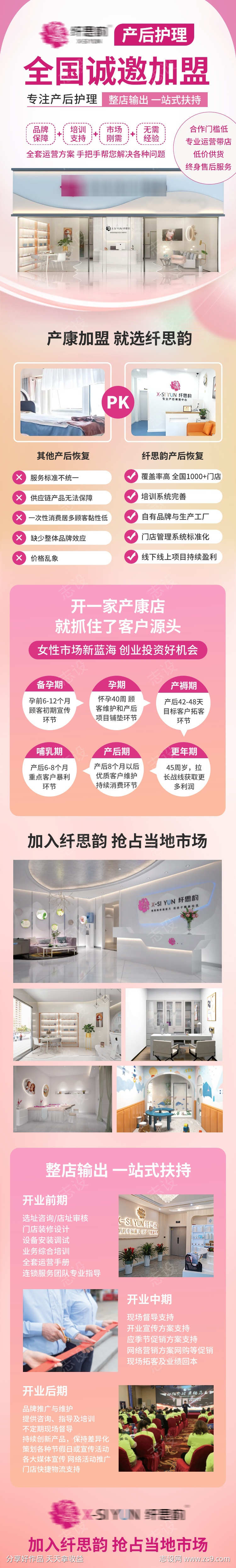 产康招商加盟落地页